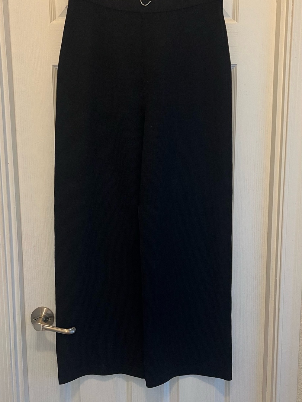 St. John Basics Black Knit Top
